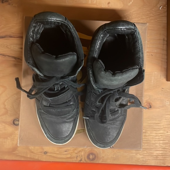 Ash As-cool Ter wedge sneaker black size 40 - Picture 6 of 17